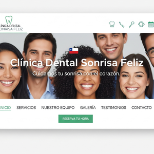 Página web para consulta médica